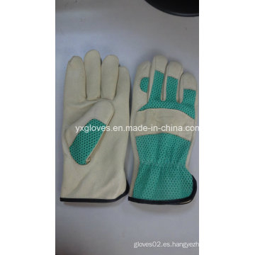 Guantes de cuero guante de trabajo guantes guantes de seguridad